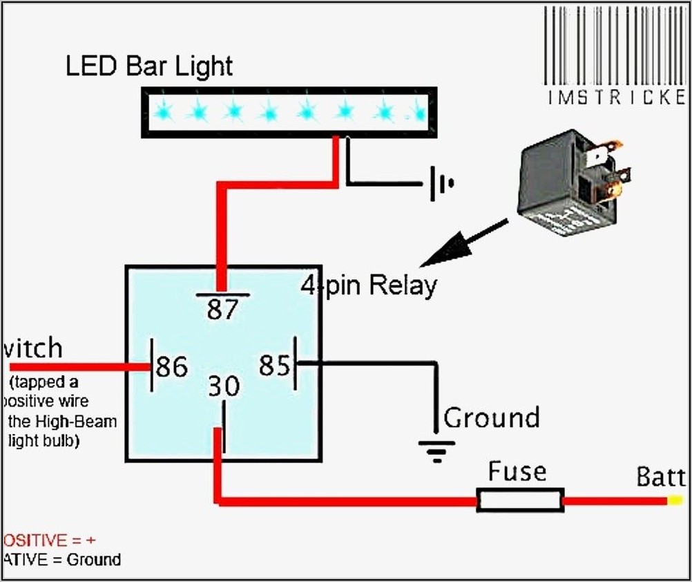 5 Pin Relay Wiring Diagram Light Bar