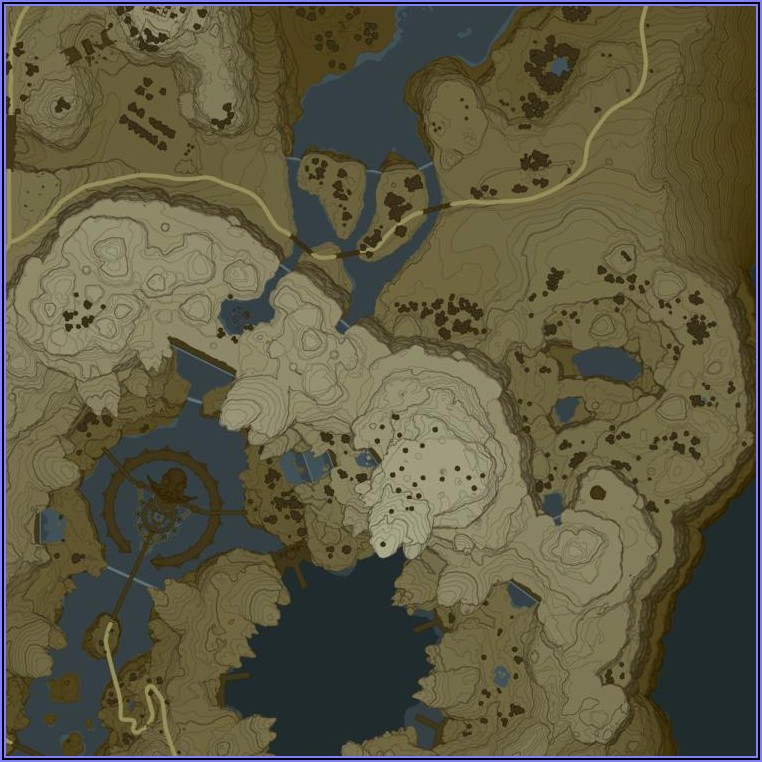 All Shrine Locations Botw Interactive Map