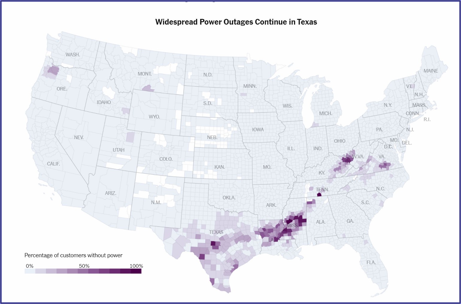 American Electric Power Outage Map Va