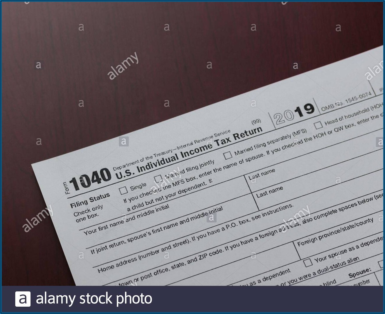 Blank Income Tax Form