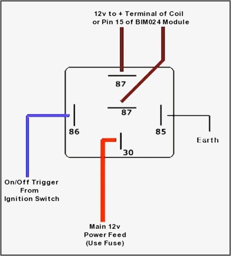 Bosch 5 Pin Horn Relay Wiring Diagram
