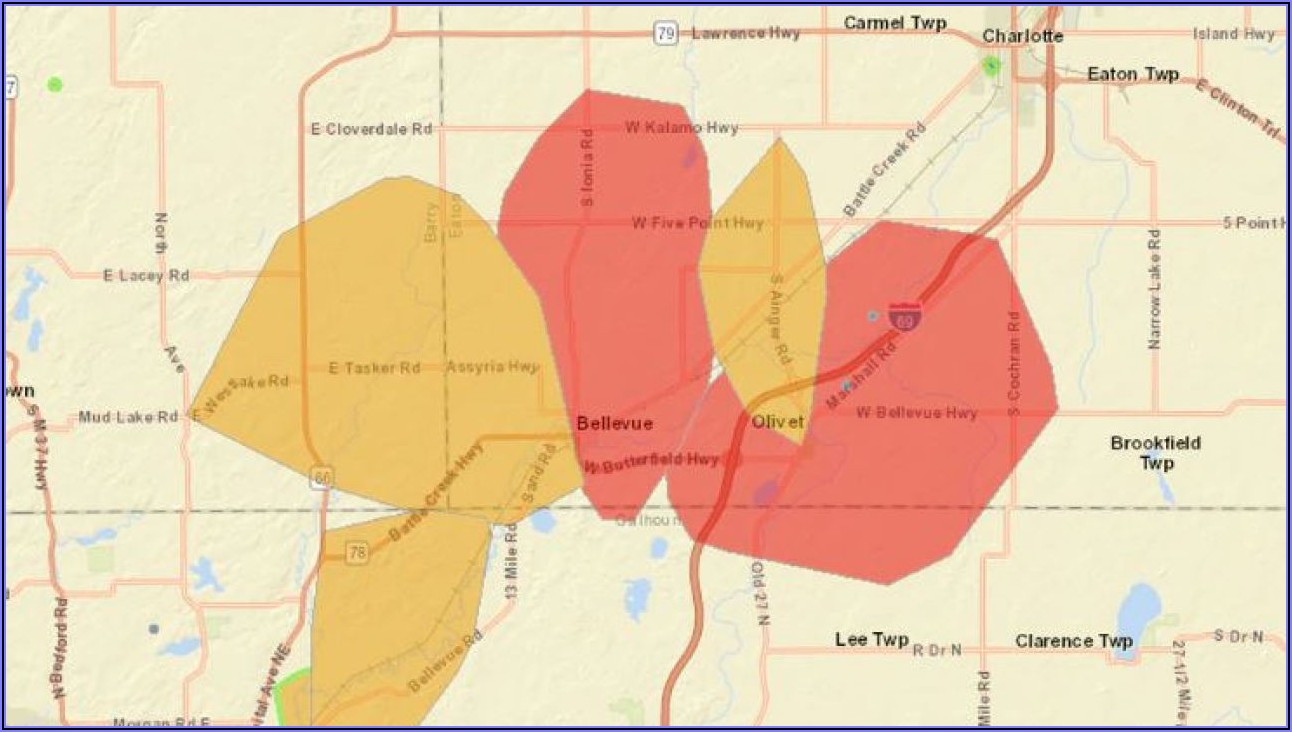 Consumers Power Outage Map Jackson Mi
