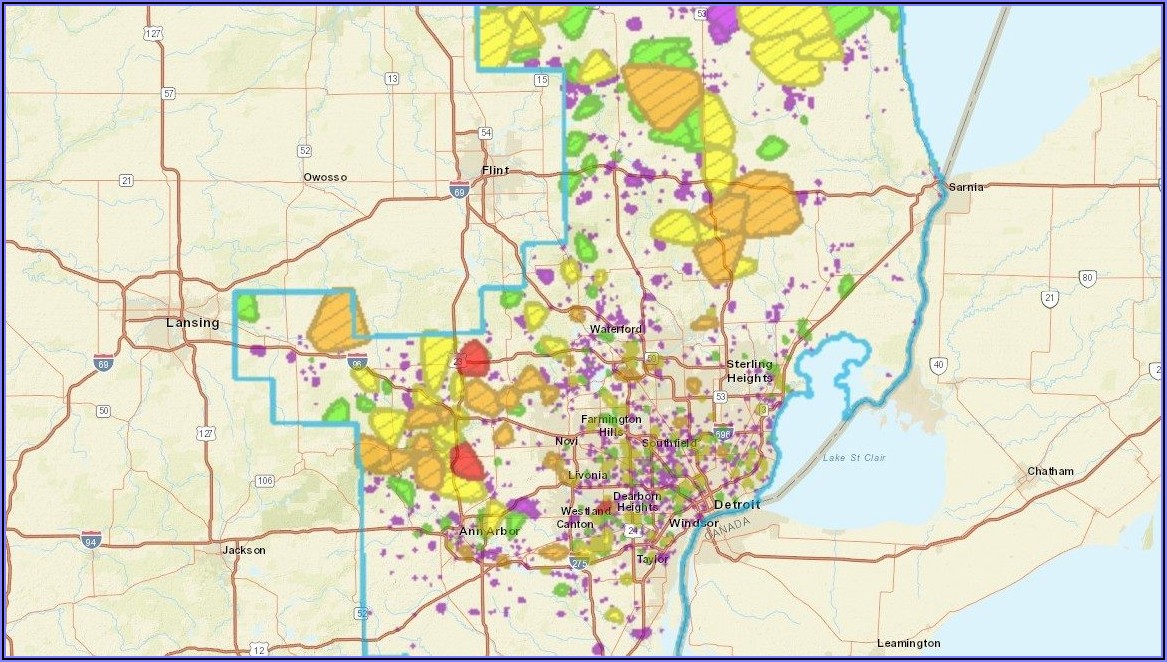 Dte Energy Outage Map Michigan