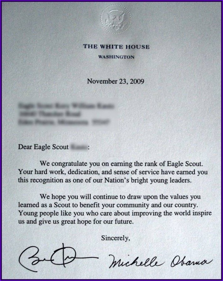 Eagle Scout Letter Of Recommendation Sample From Grandparents