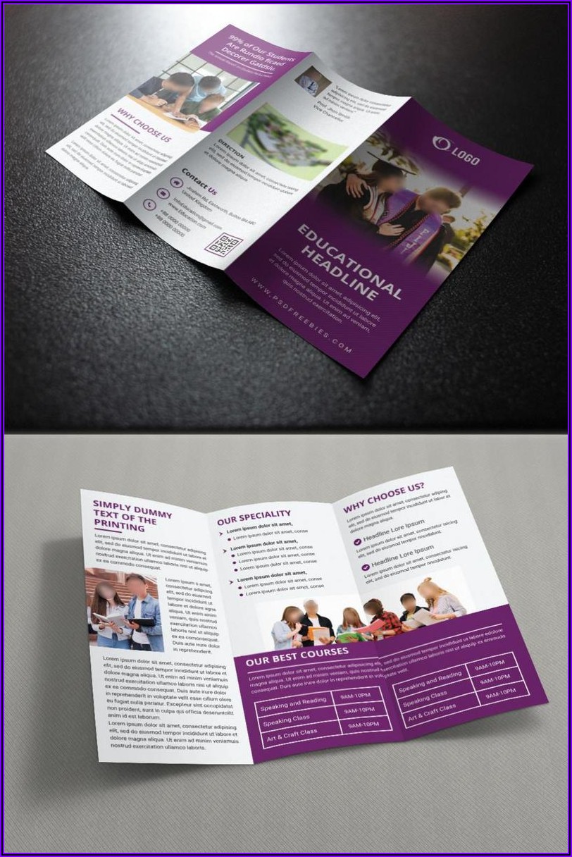 Education Brochure Templates Free Download