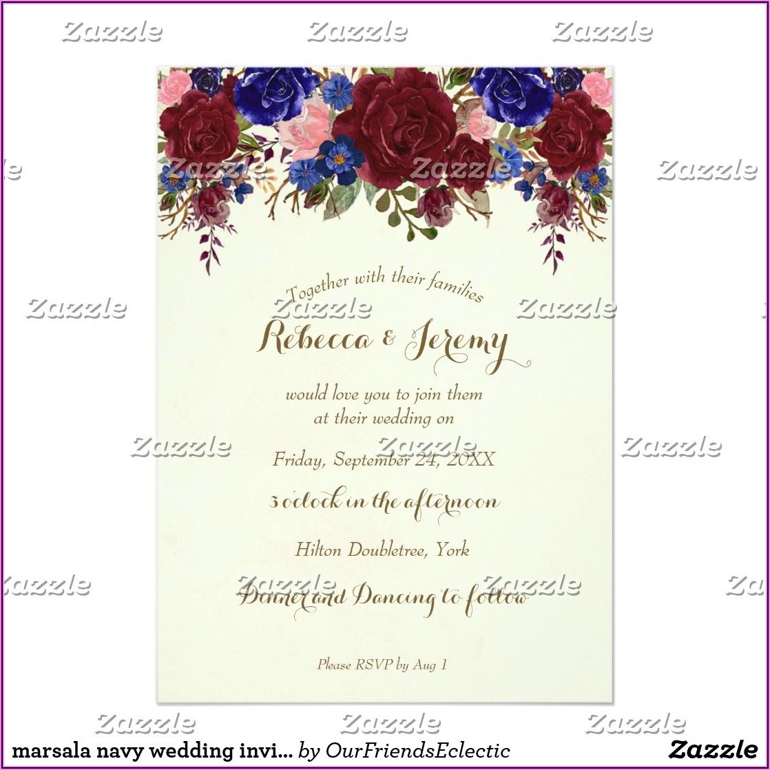 Floral Wedding Invitations Uk