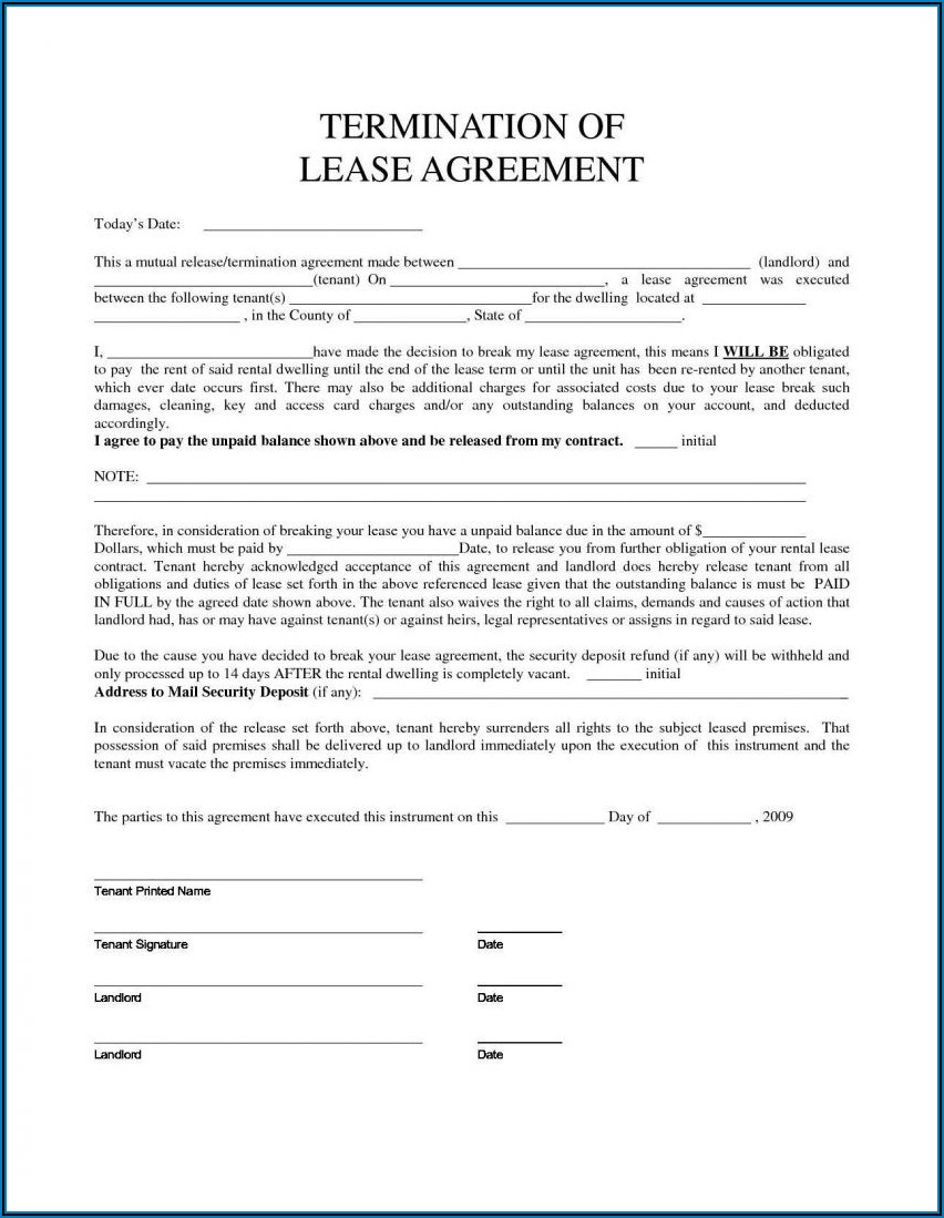 Free Commercial Lease Agreement Georgia