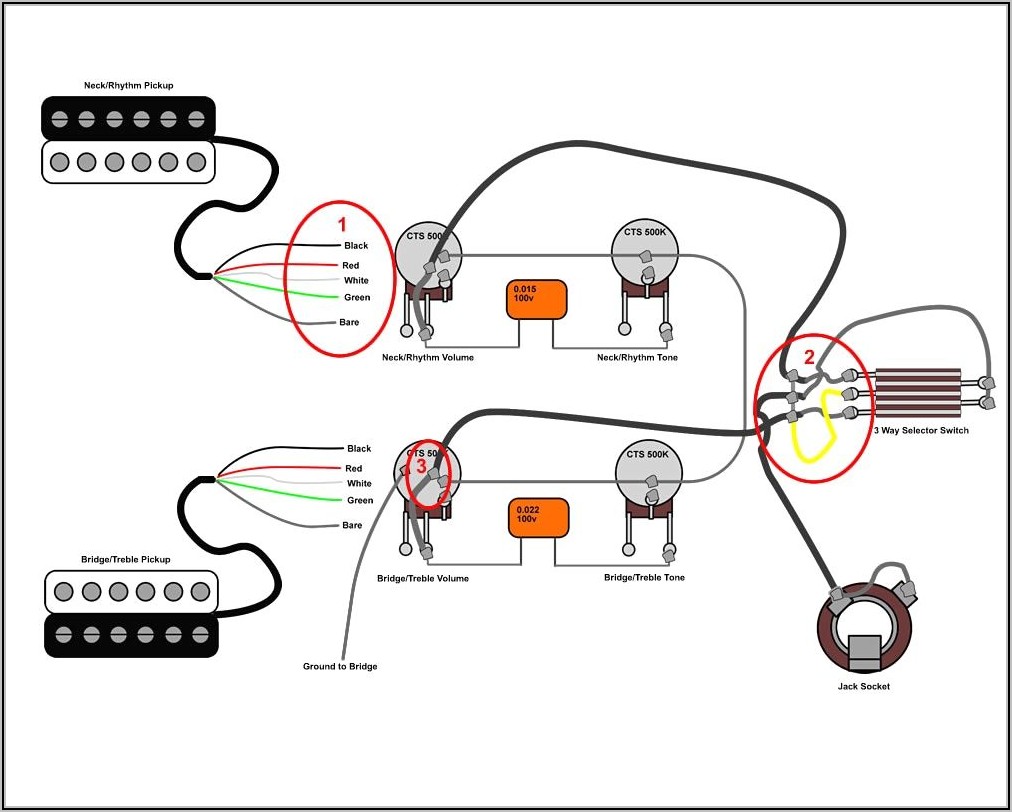 Gibson Les Paul Studio Wiring Diagram