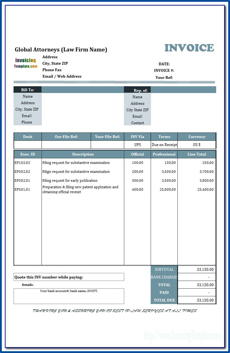Microsoft Access Invoice Template Free Download