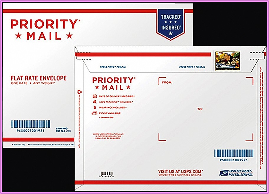 Postage Required For Flat Rate Envelope