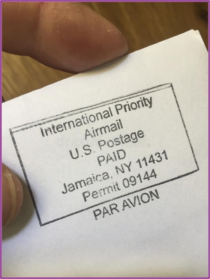 Prepaid Postage Envelopes International