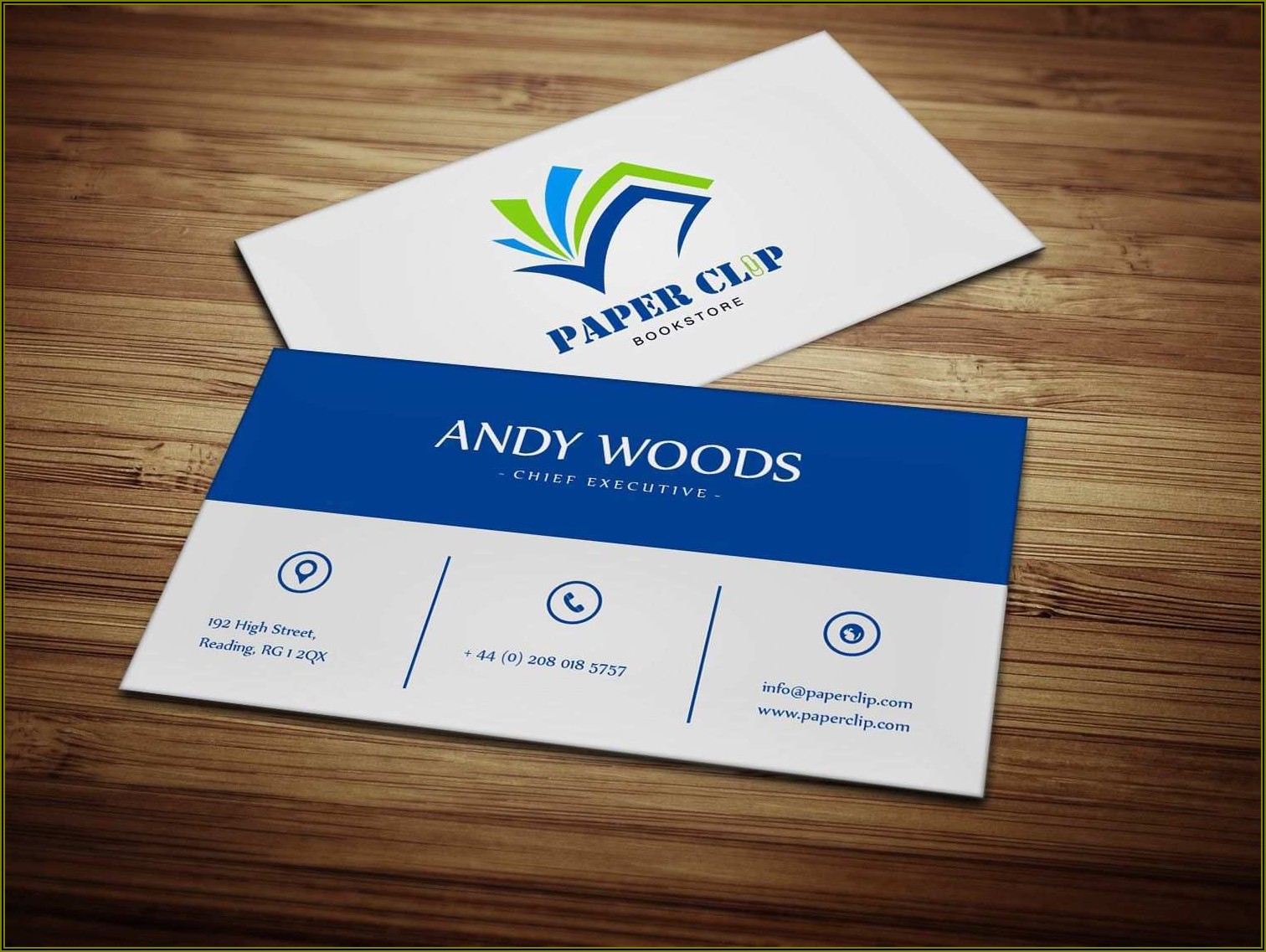 Staples Business Card Template 12520