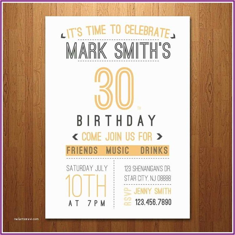 Surprise 40th Birthday Invitations For Him