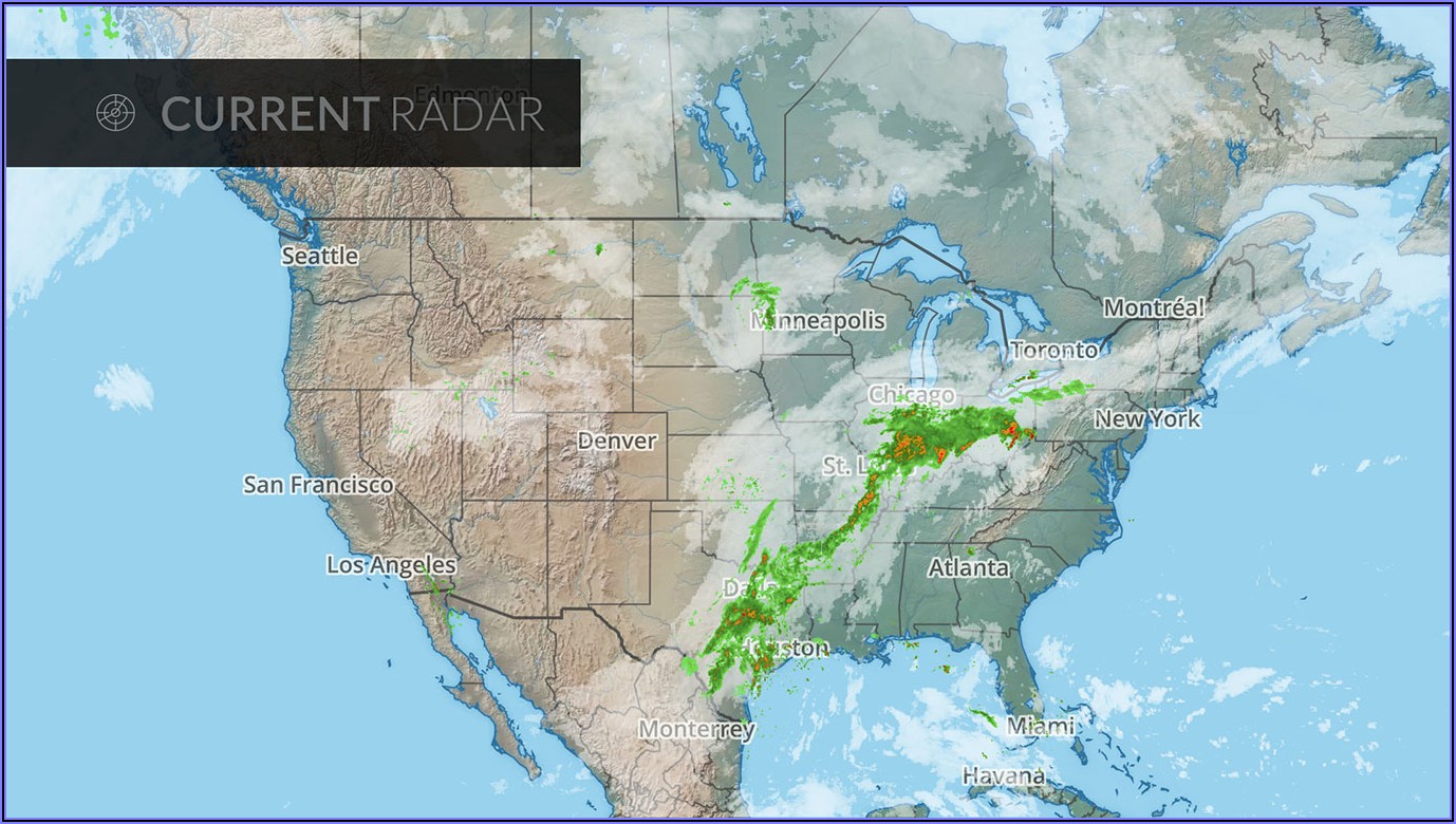 Us Radar Map Today