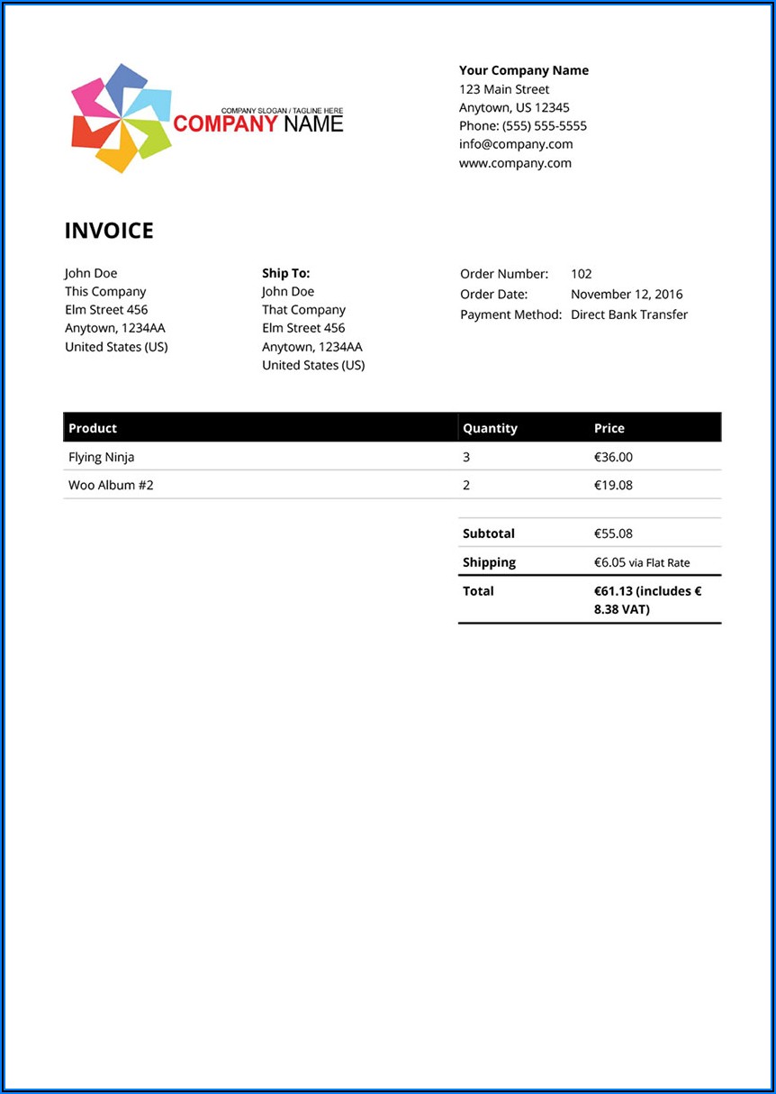 Woocommerce Pdf Invoices & Packing Slips Professional Nulled