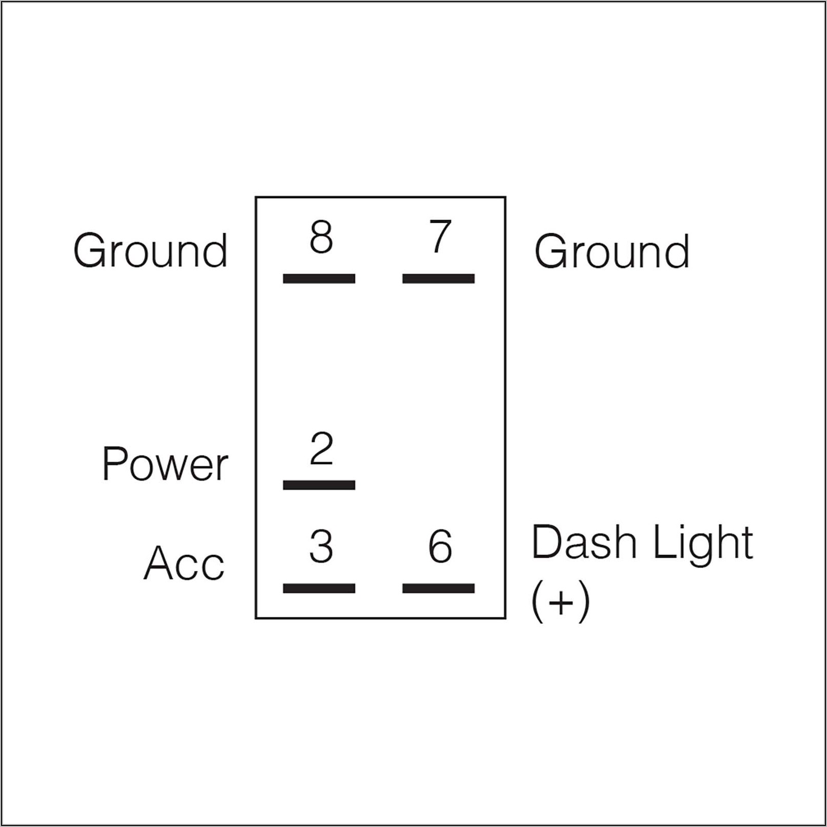 12v Illuminated Rocker Switch Wiring Diagram