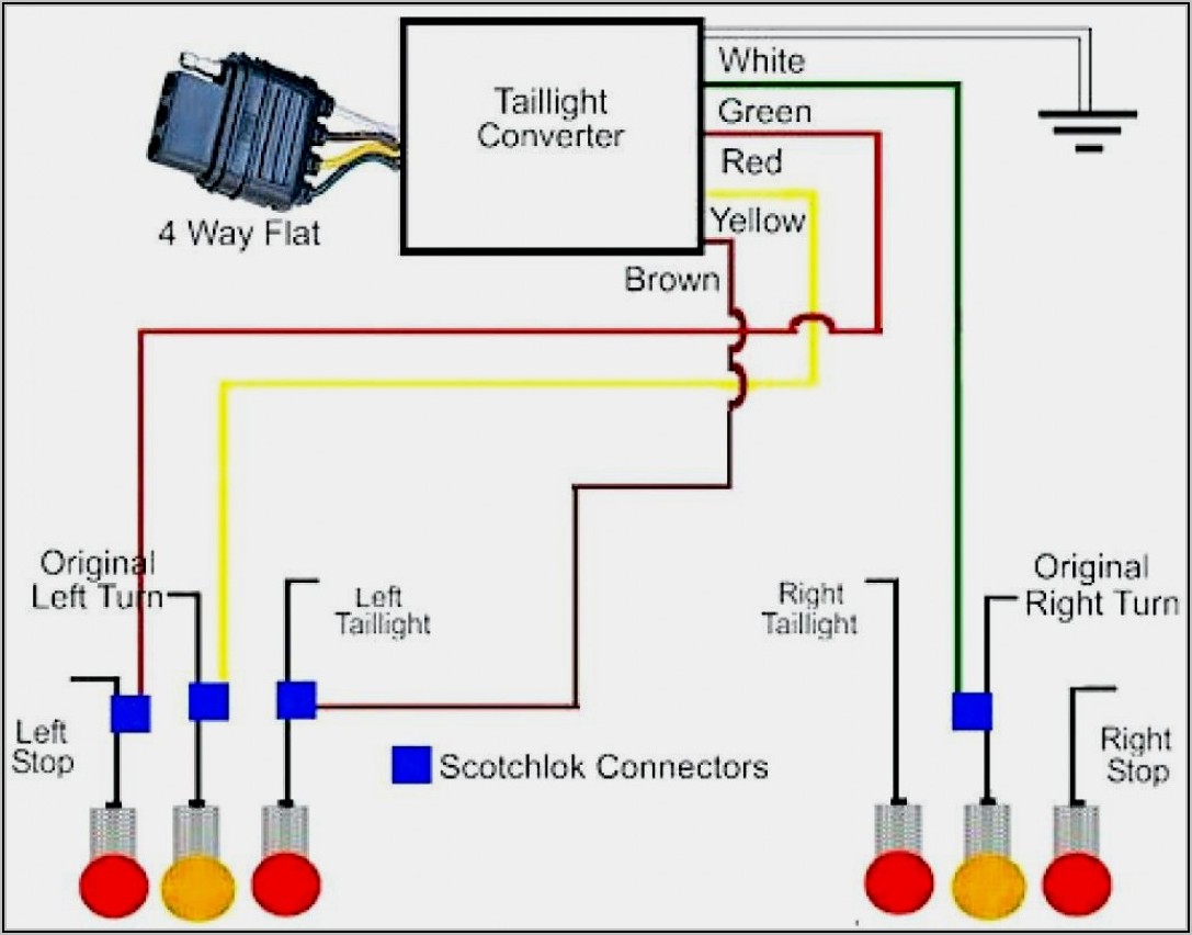 4 Wire Trailer Plug Diagram