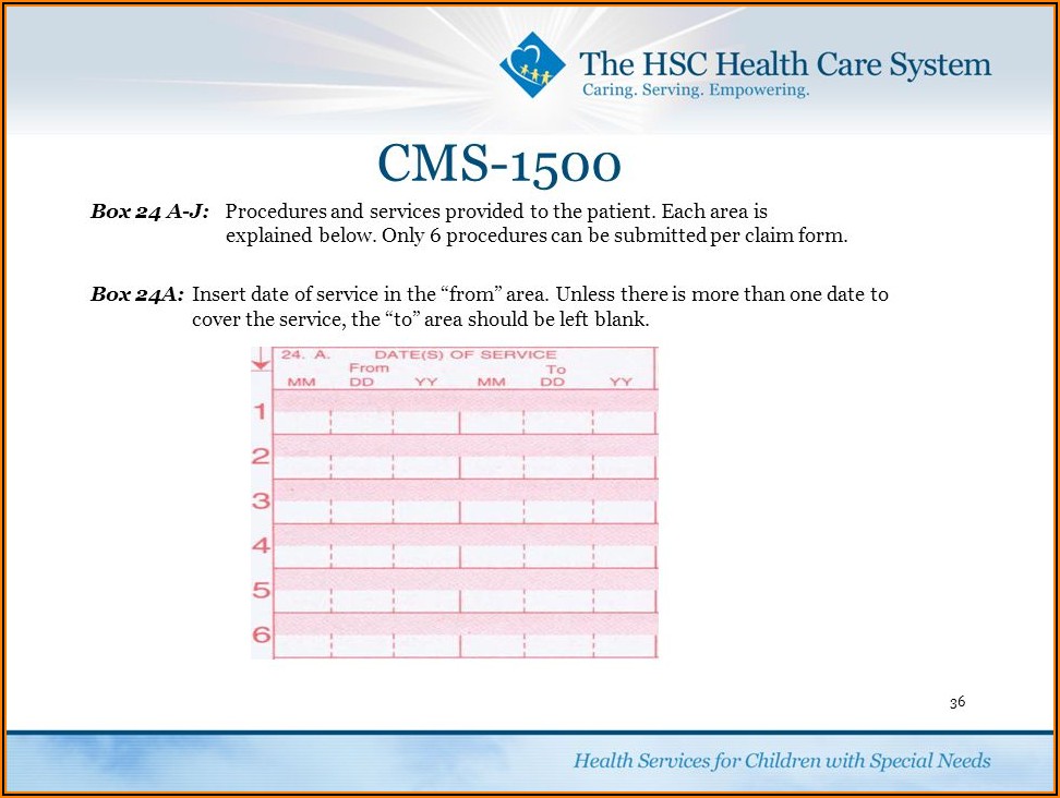 Cms 1500 Claim Form Explained