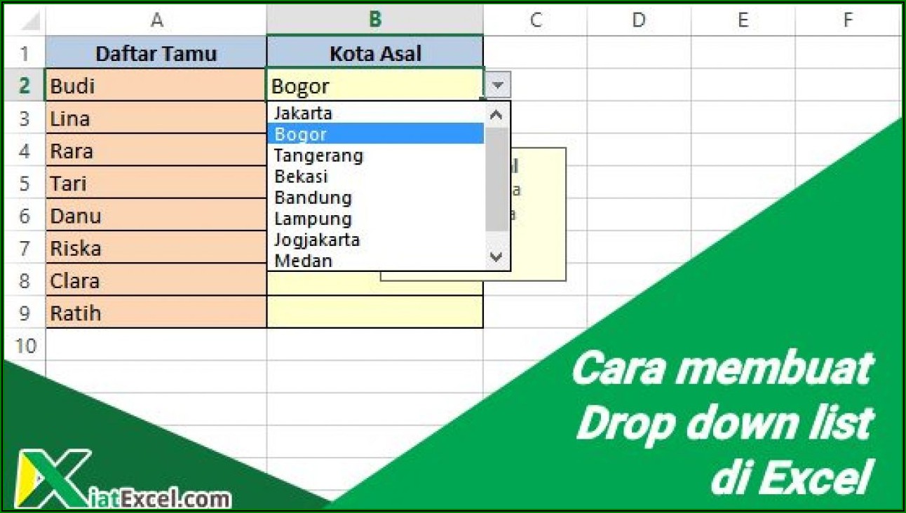 Excel Vba Drop Down List Worksheet Names
