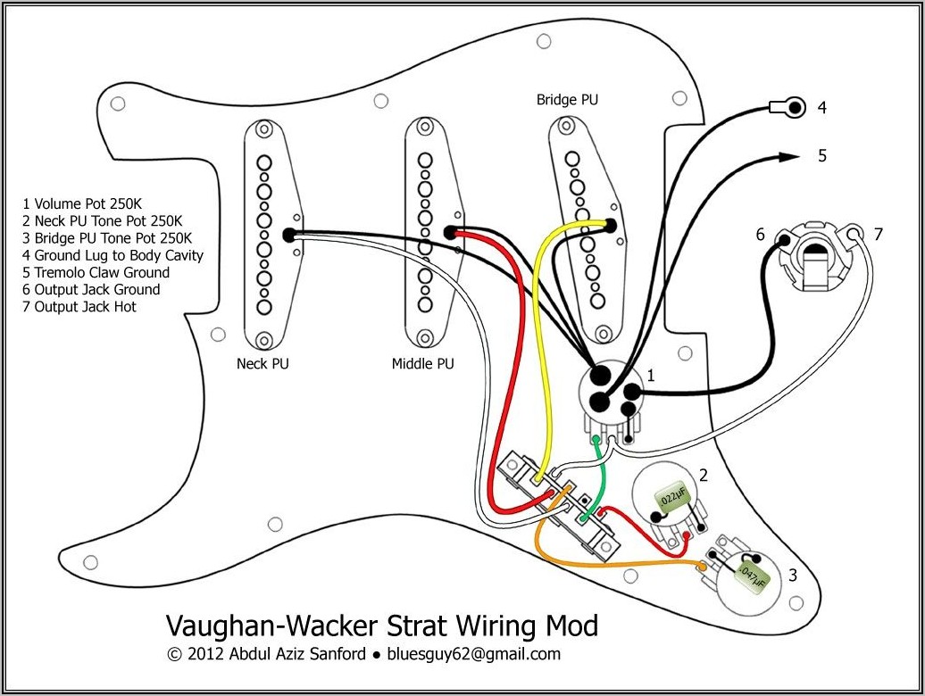 Fender Standard Stratocaster Hss Wiring Diagram