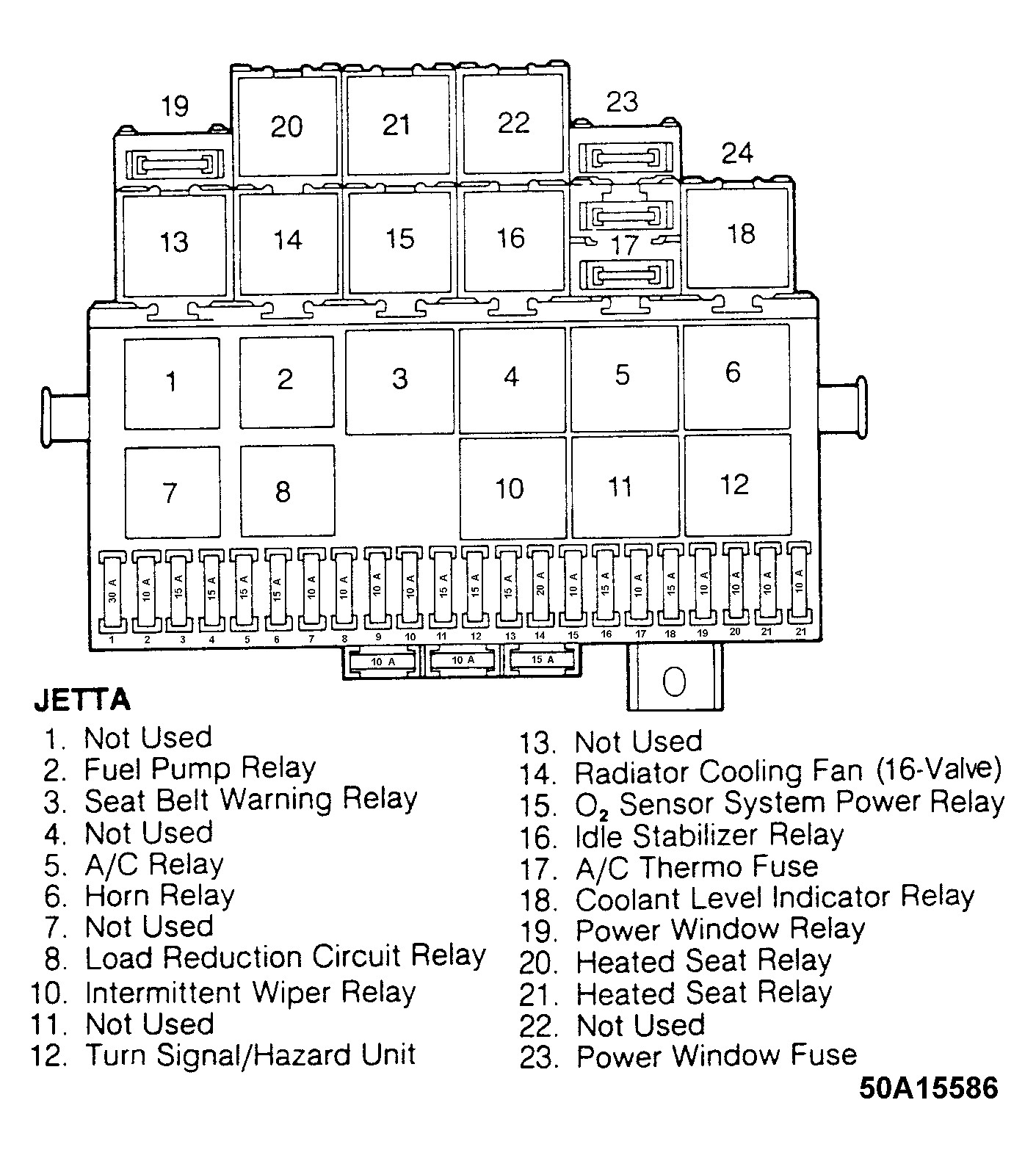 Fuse Panel 2011 Vw Jetta Fuse Box Diagram