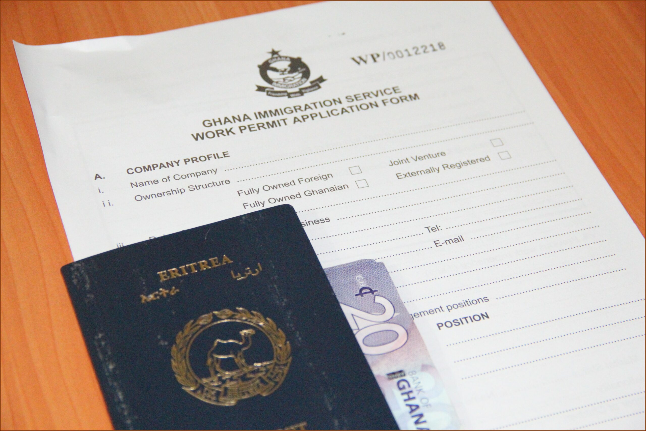 Ghana Visa Application Form Nigeria