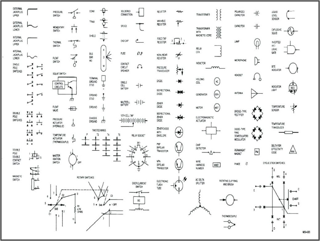 Hvac Wiring Diagram Symbols