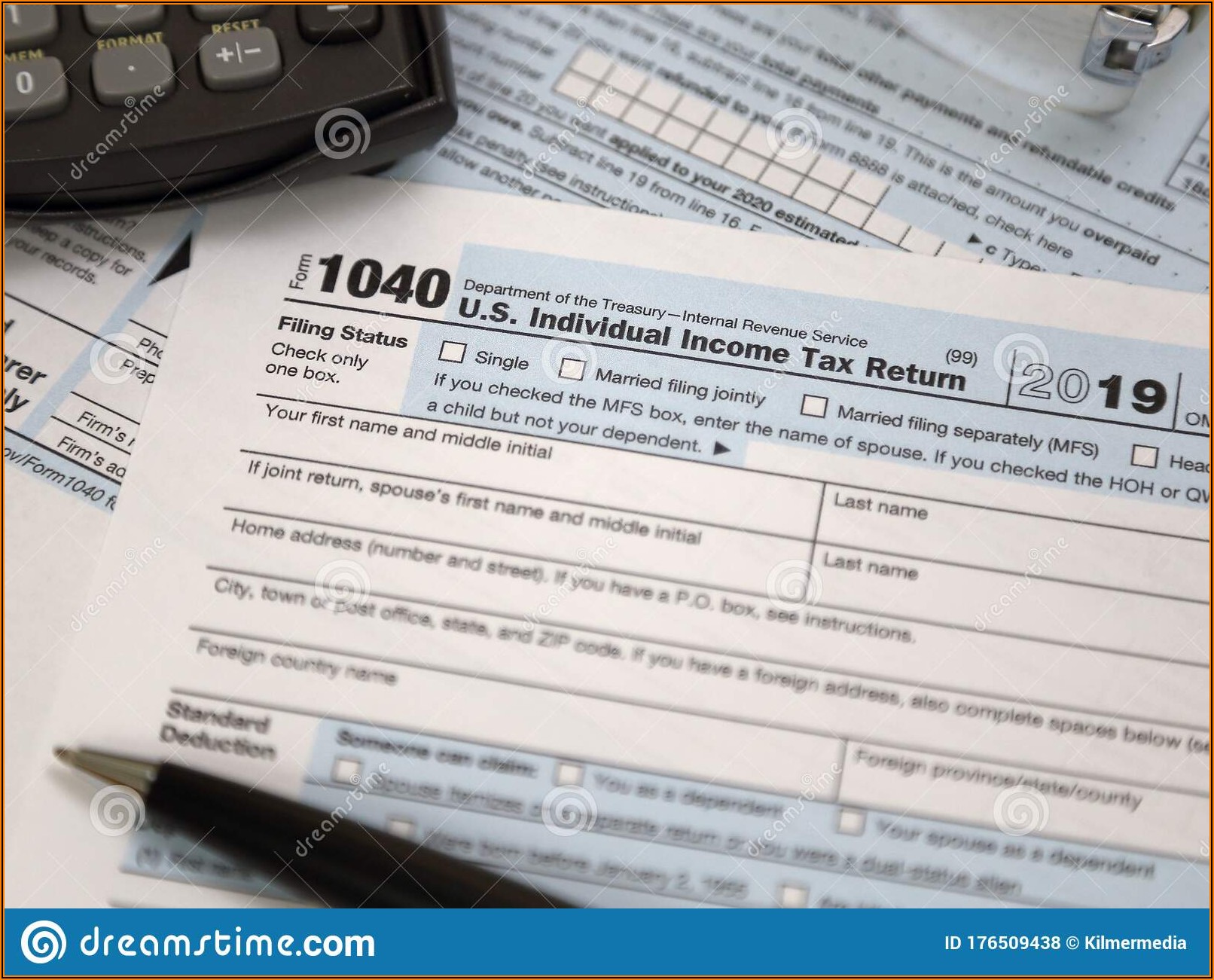 Income Tax Filing Form 2020