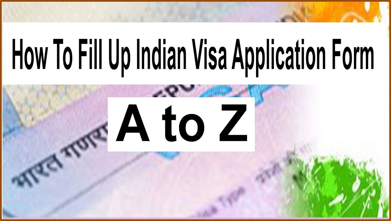 Indian Visa Application Form For Bangladeshi
