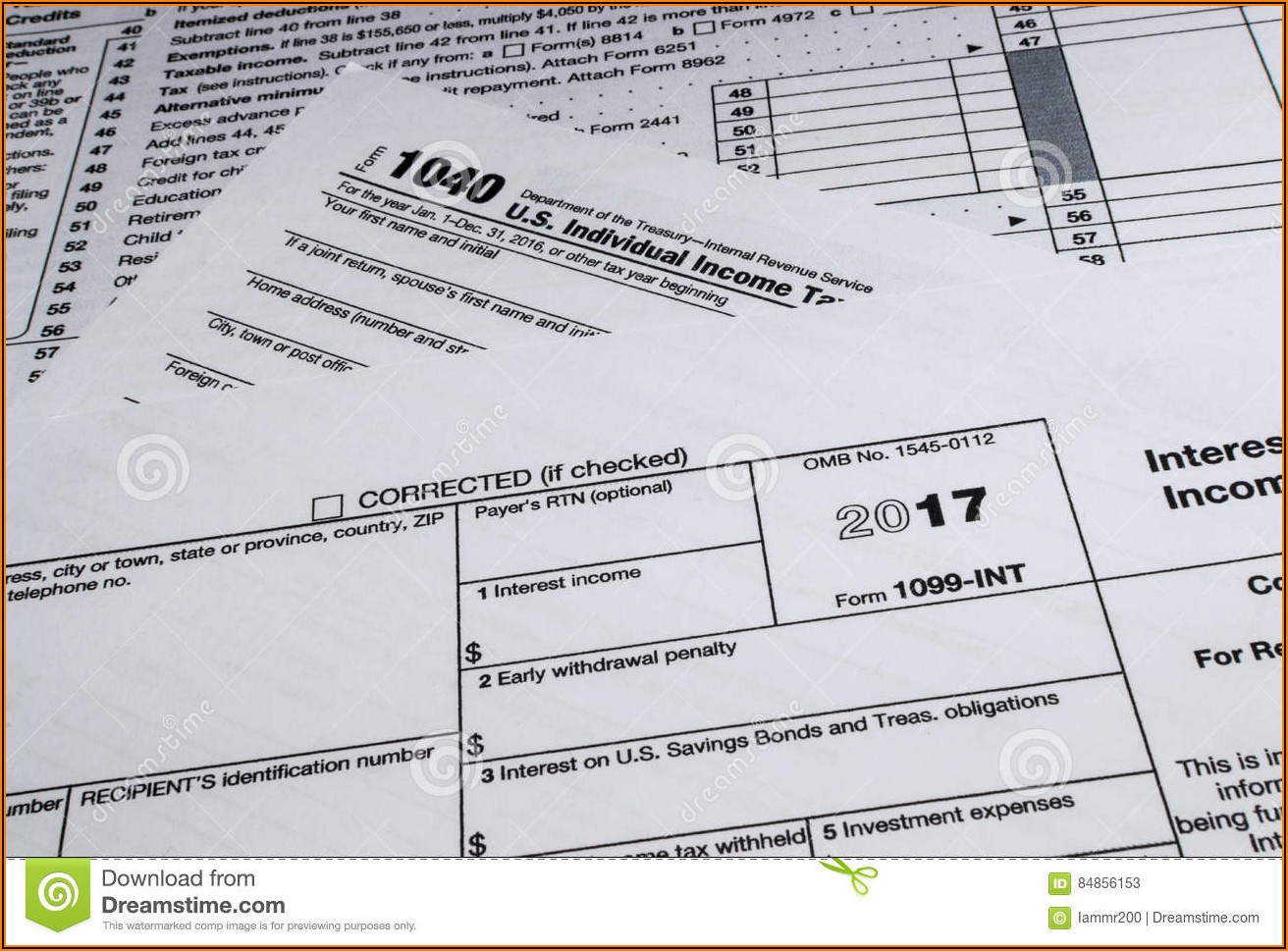 Irs Form 1099 Interest Income