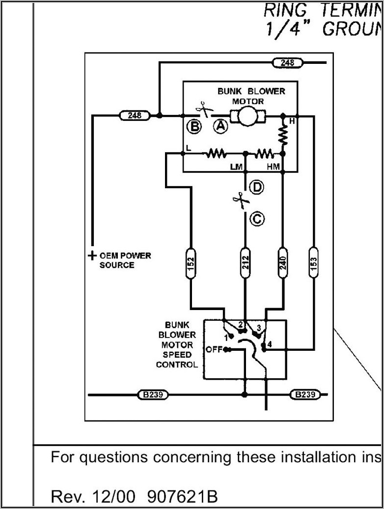 Kenworth T800 Air Conditioner Diagram
