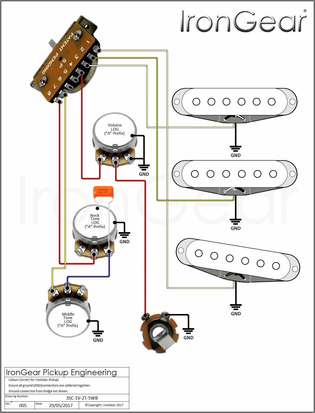 Strat Wiring Diagram 5 Way Switch