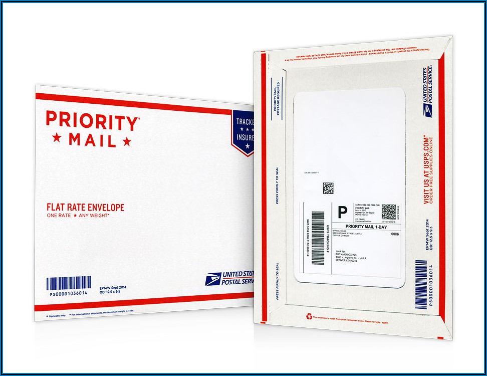 Usps Priority Mail Express Flat Rate Envelope Postage
