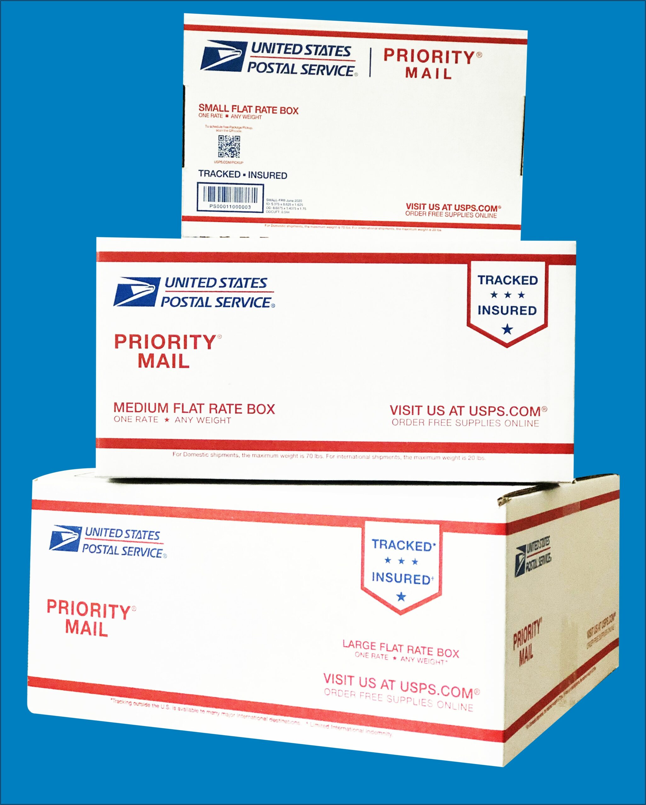 Usps Priority Mail Medium Flat Rate Boxes