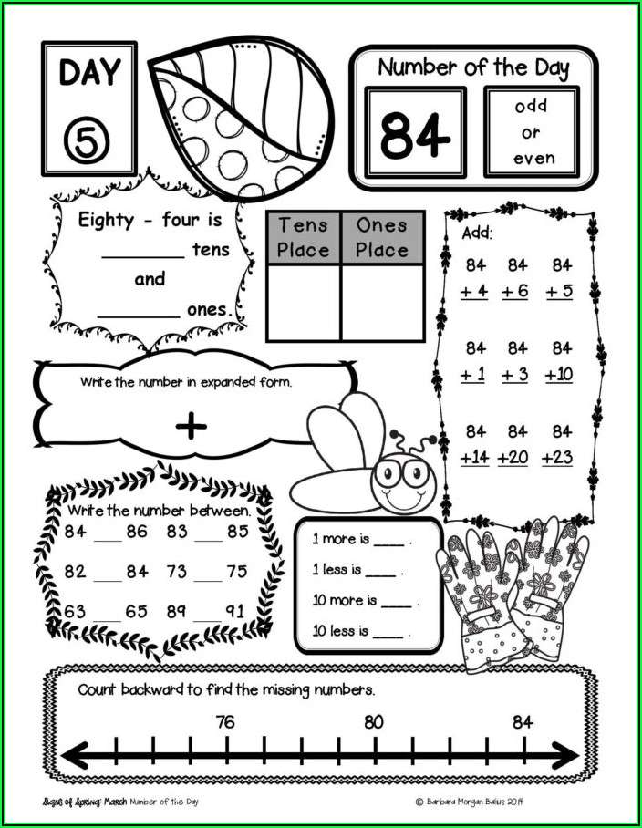 5th Grade Math Test Prep Worksheets