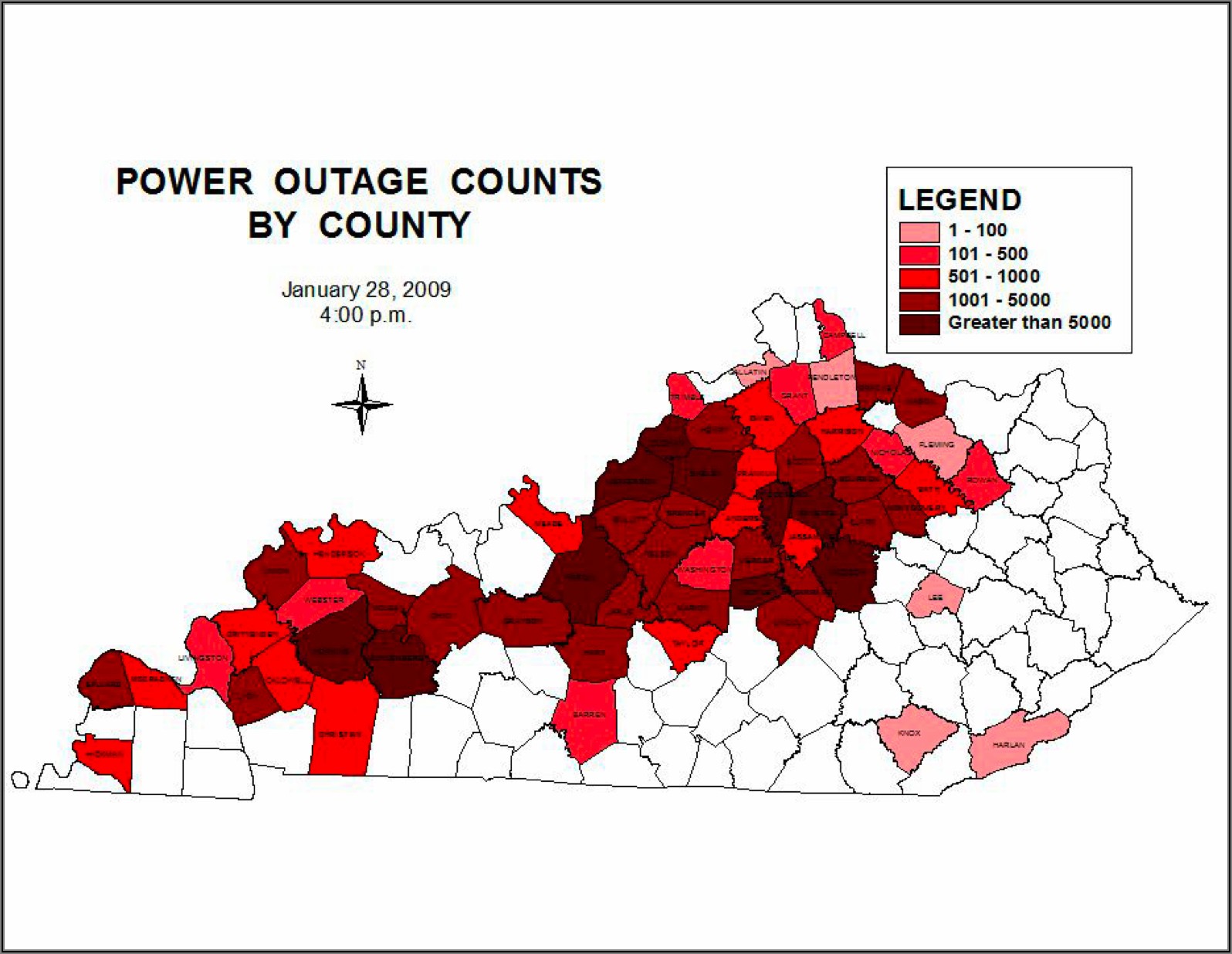 Aep Power Outage Map Tennessee