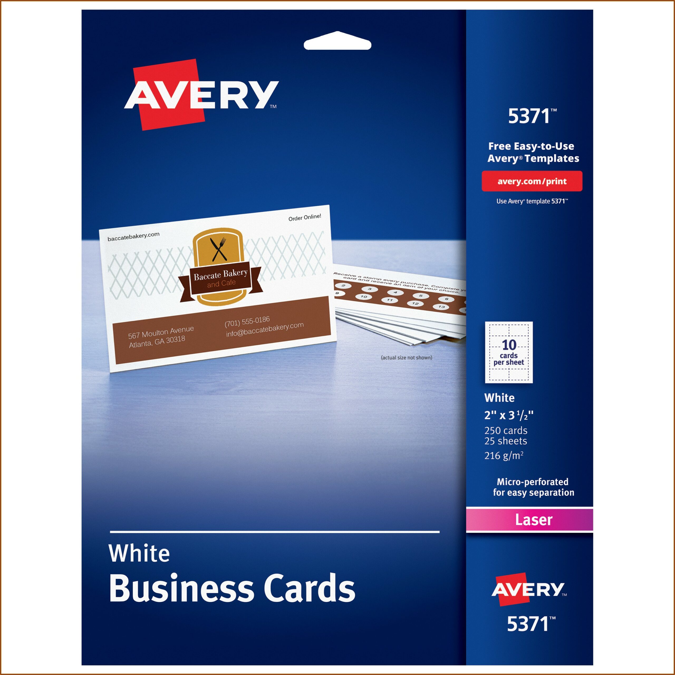 Avery Business Card Paper Office Depot