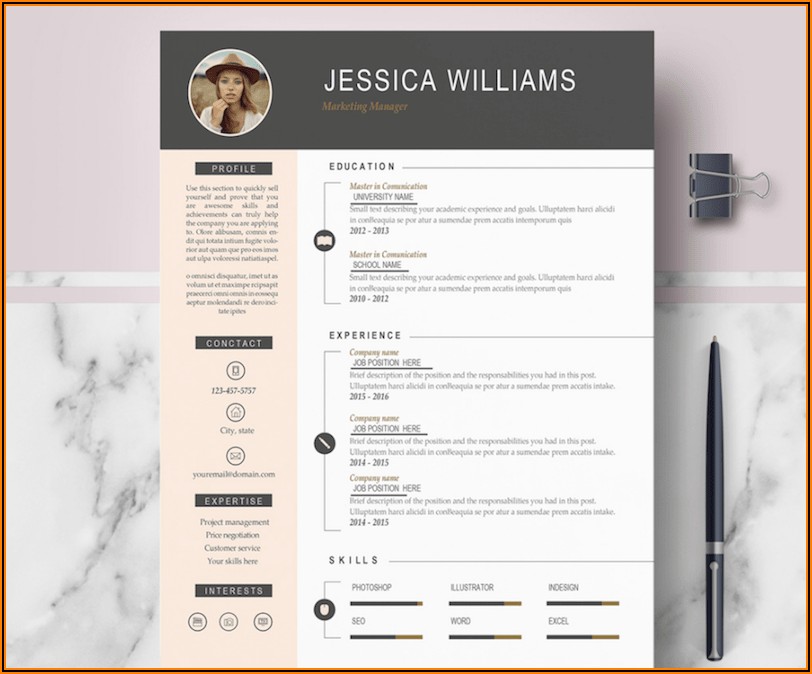 Best Word Templates For Resume
