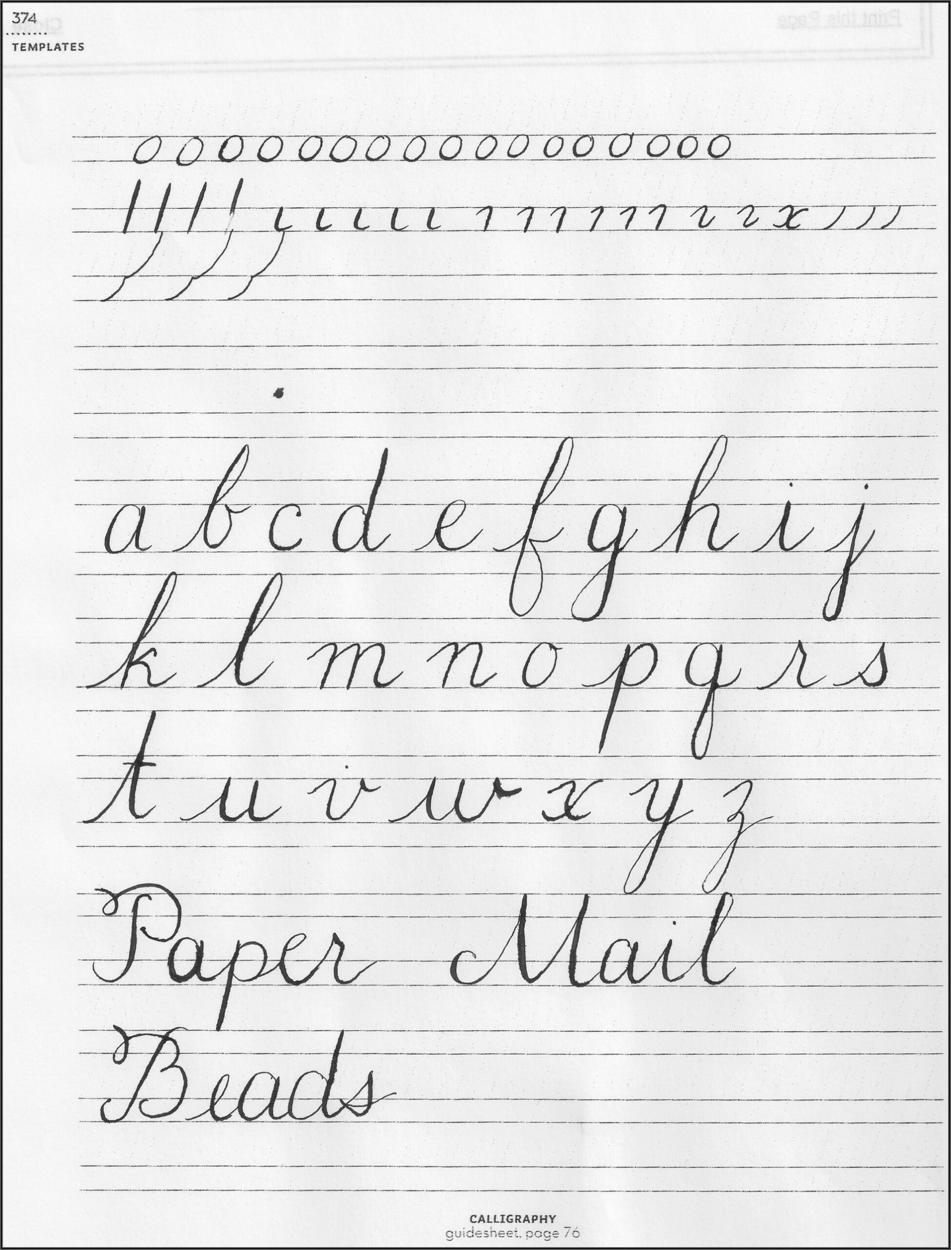 Brush Calligraphy Practice Sheets Printable Free