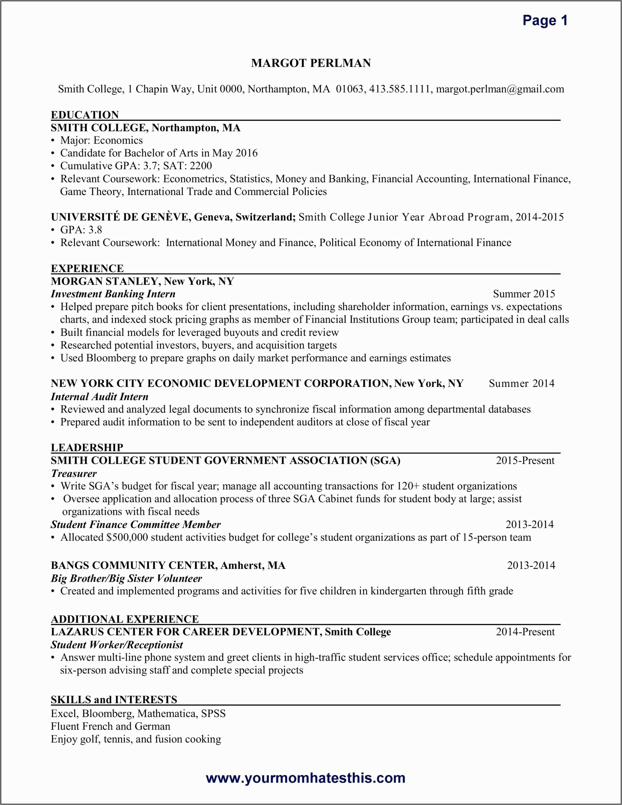 Dental Assistant Resume Templates Free