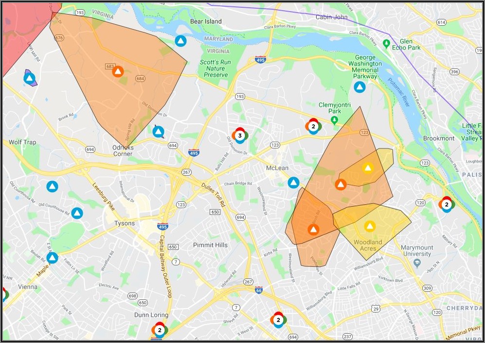 Dominion Outage Map Virginia