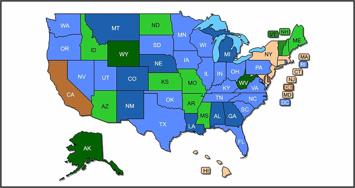 Florida Concealed Carry Reciprocity Map 2019