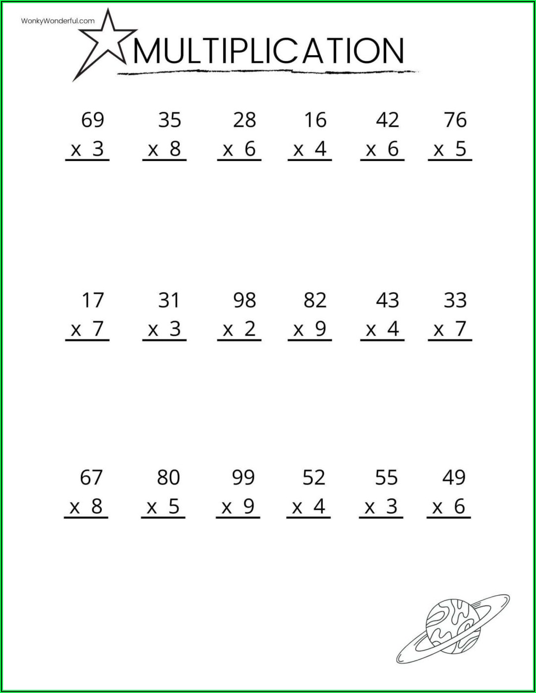 Free Printable Math Worksheets Addition With Pictures