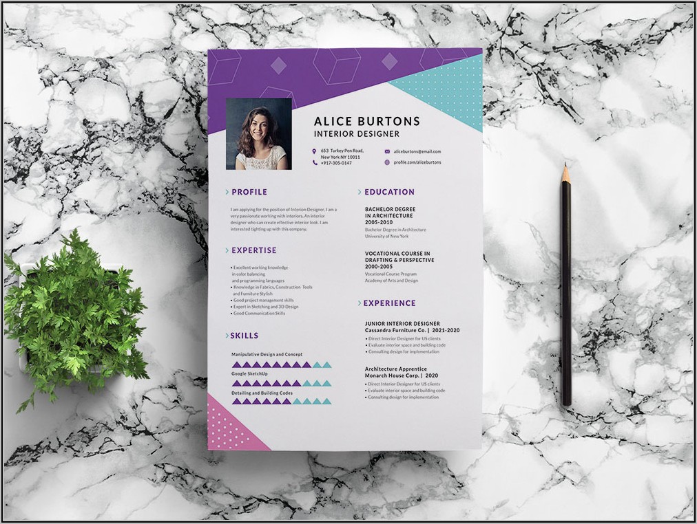 Free Resume Template For Macbook Pro
