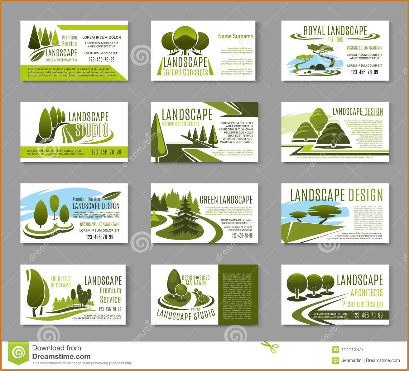 Lawn Care Business Card Templates Free Downloads
