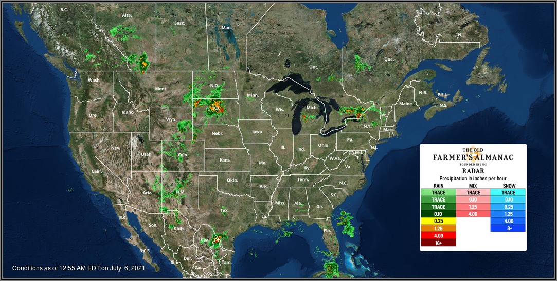 National Weather Radar Map In Motion