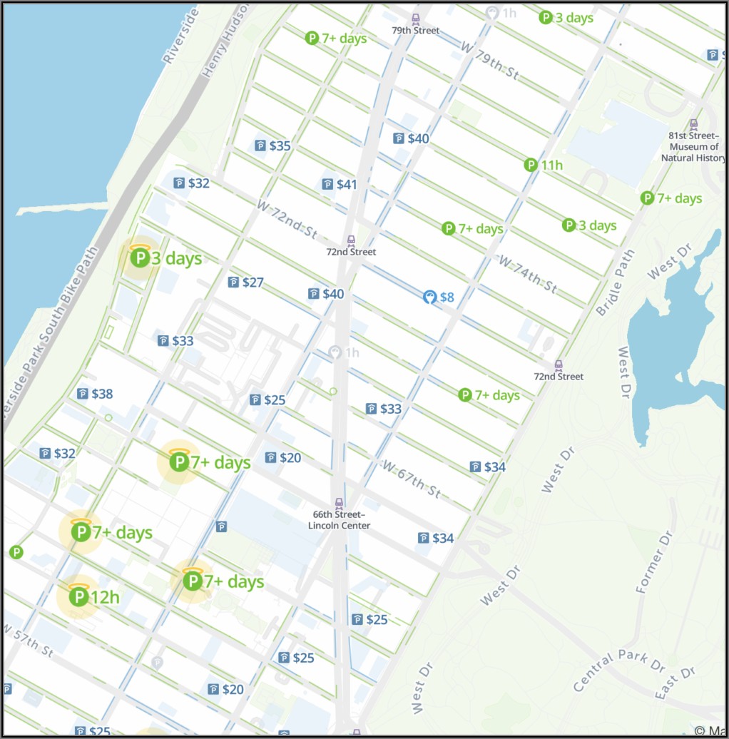 Nyc Dot Alt Side Parking Map