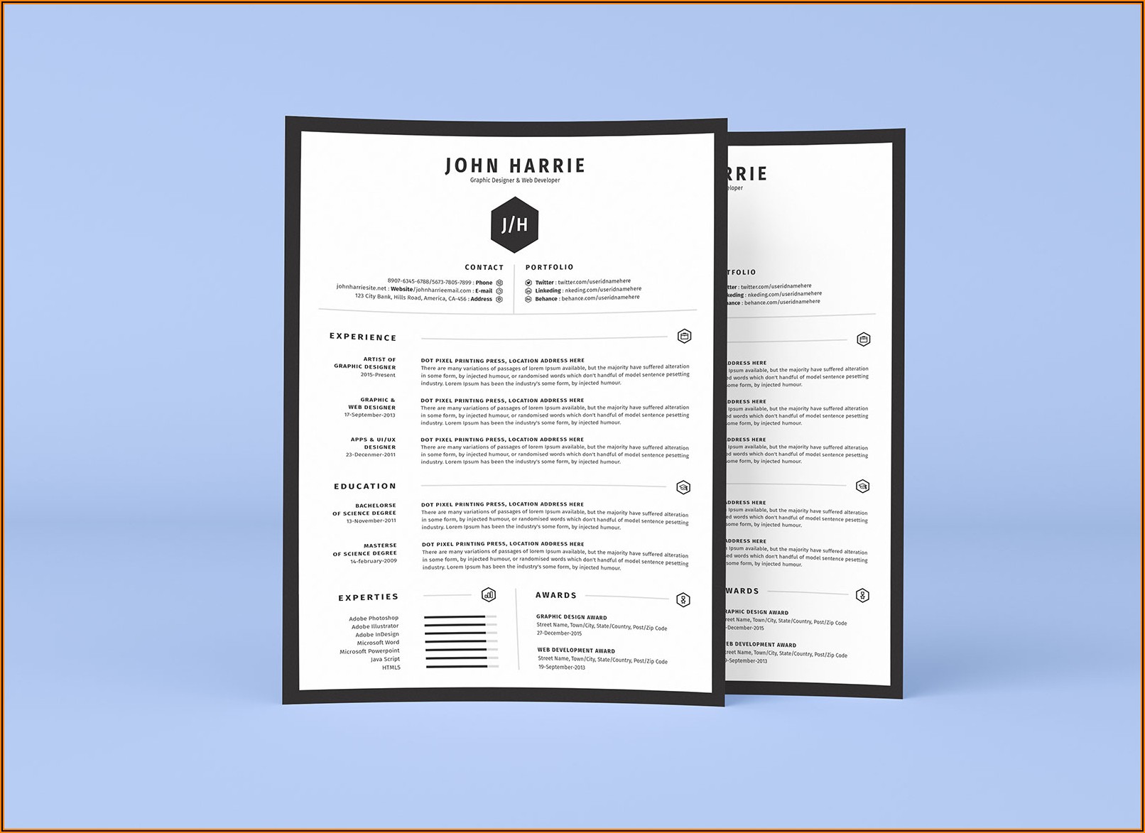 Resume Cover Letter Template Word Free