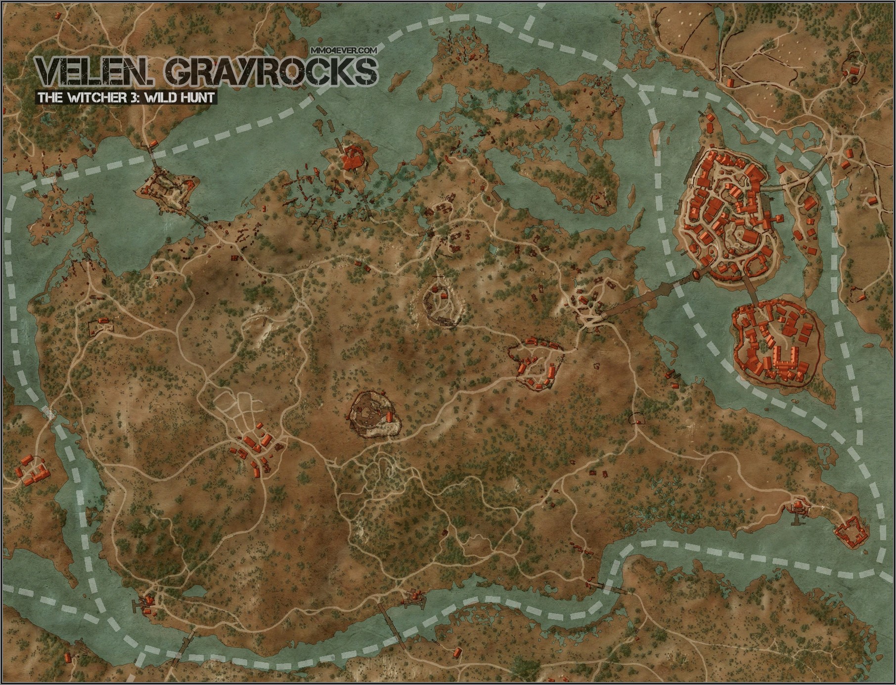 Witcher 3 Velen Map Interactive