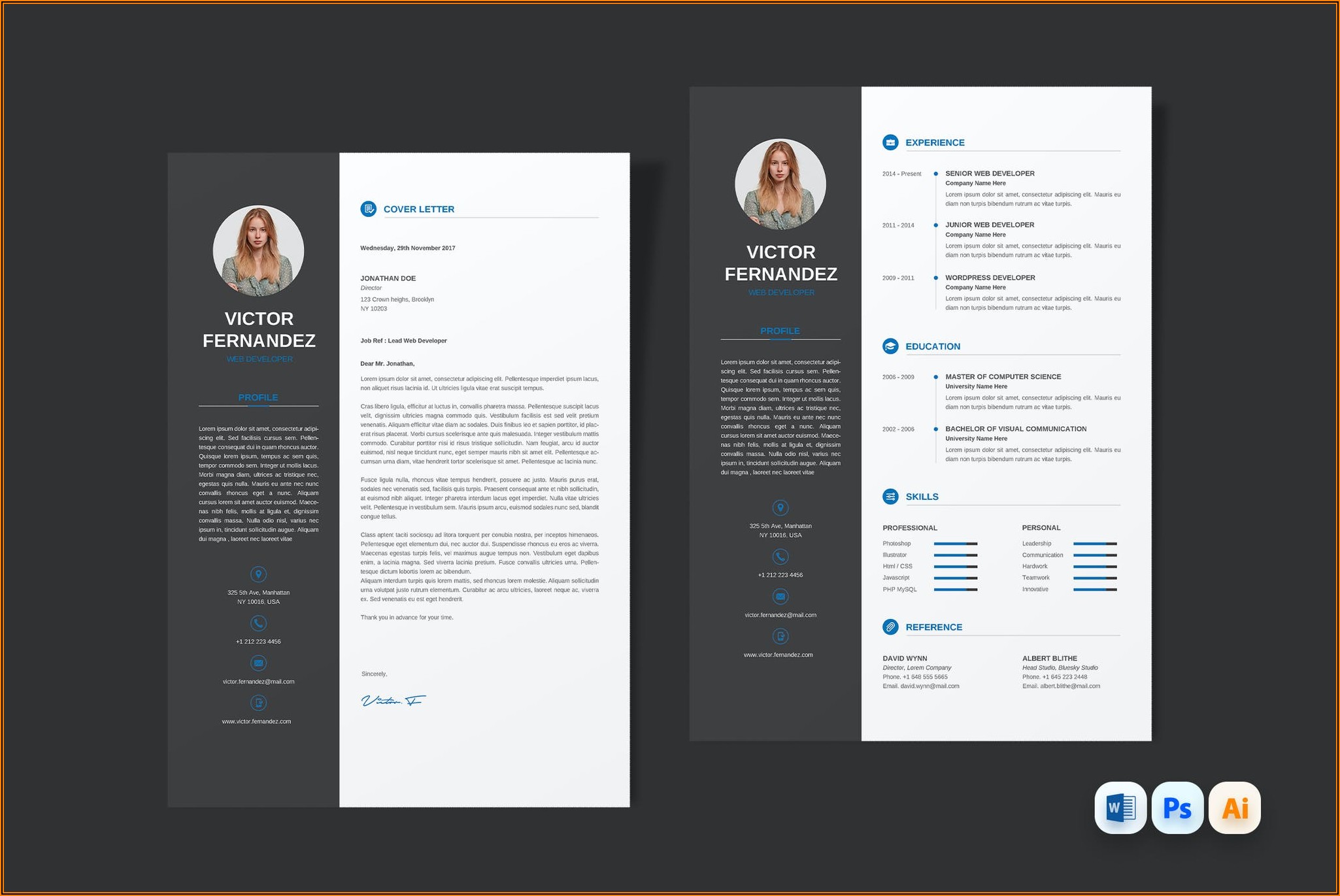 Word Templates For Resume Free